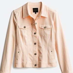 Liverpool blush pink jean jacket sz M